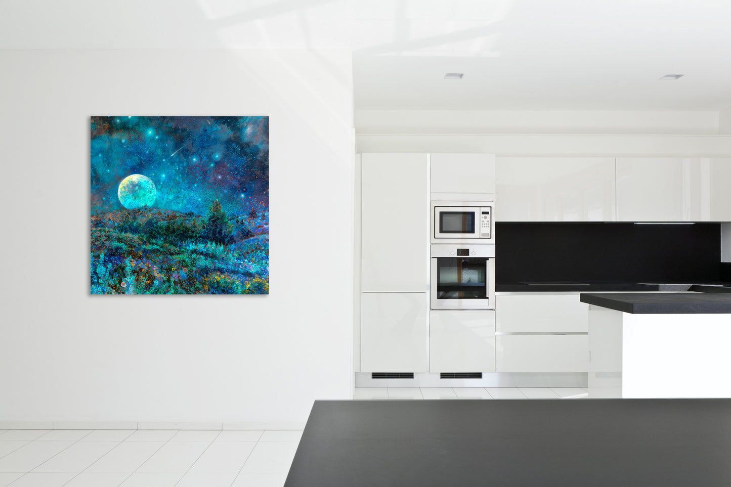 New Mexico Moonrise | Canvas Print