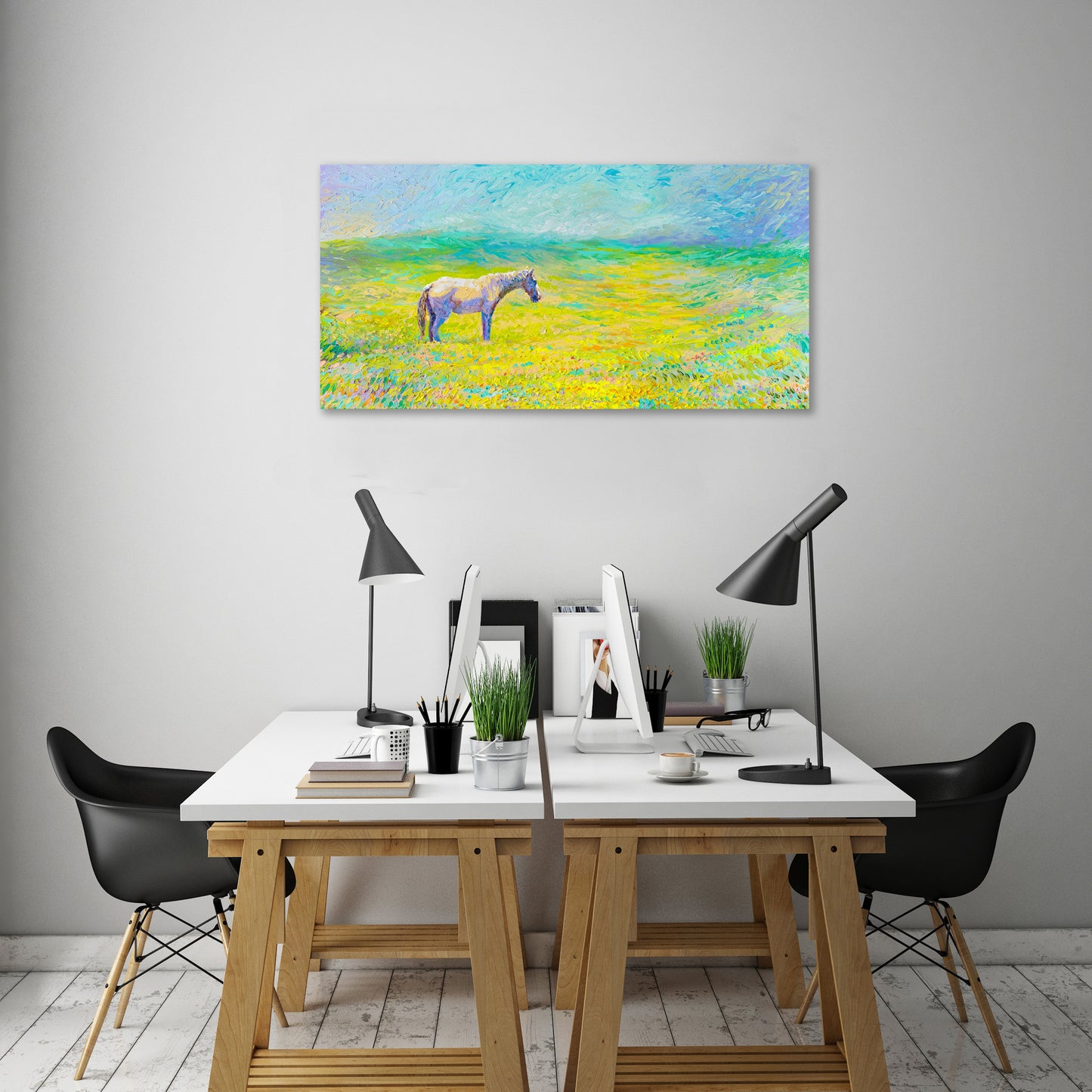 Out To Pasture | Canvas Print