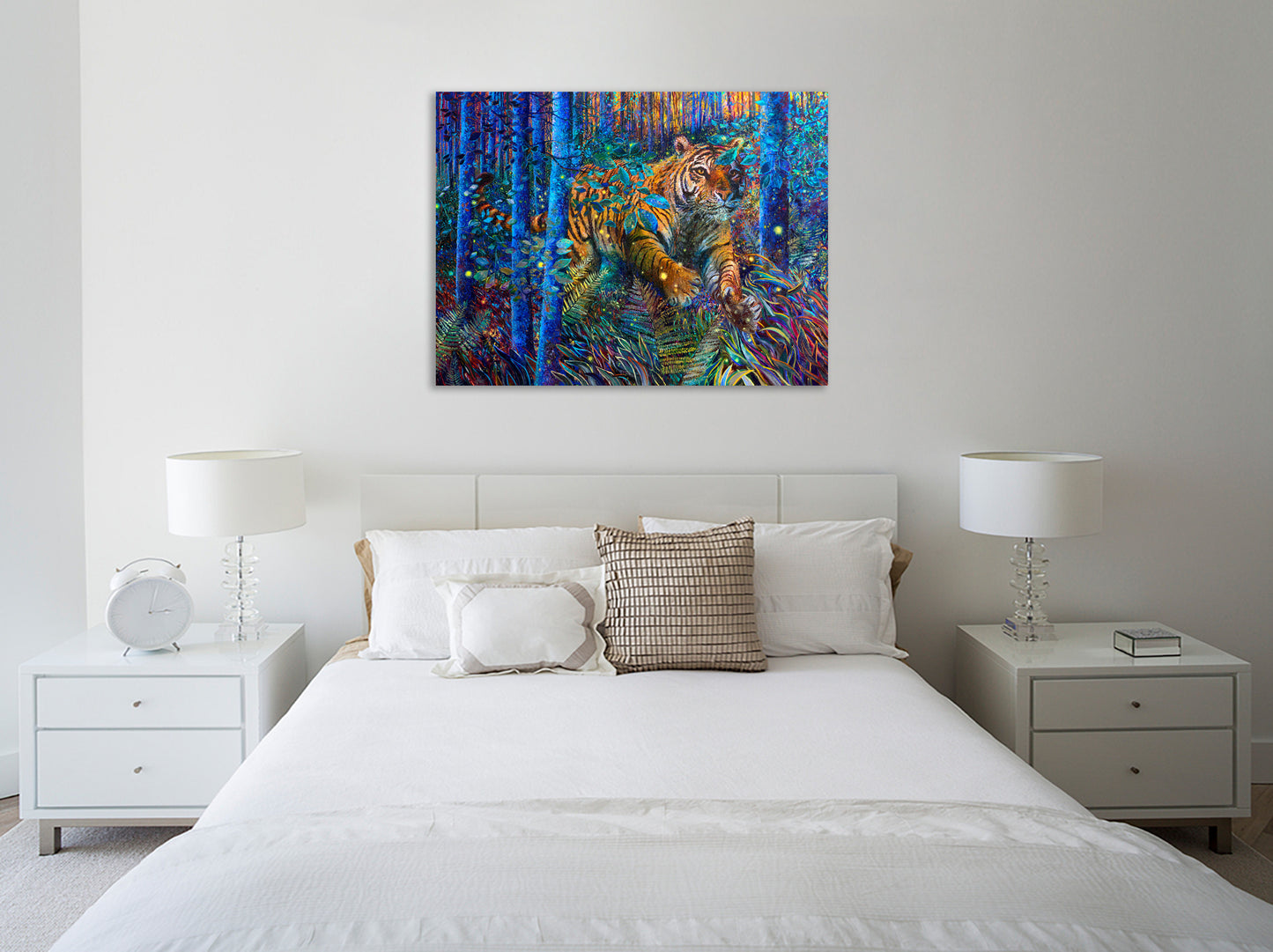 Tiger Fire | Canvas Print