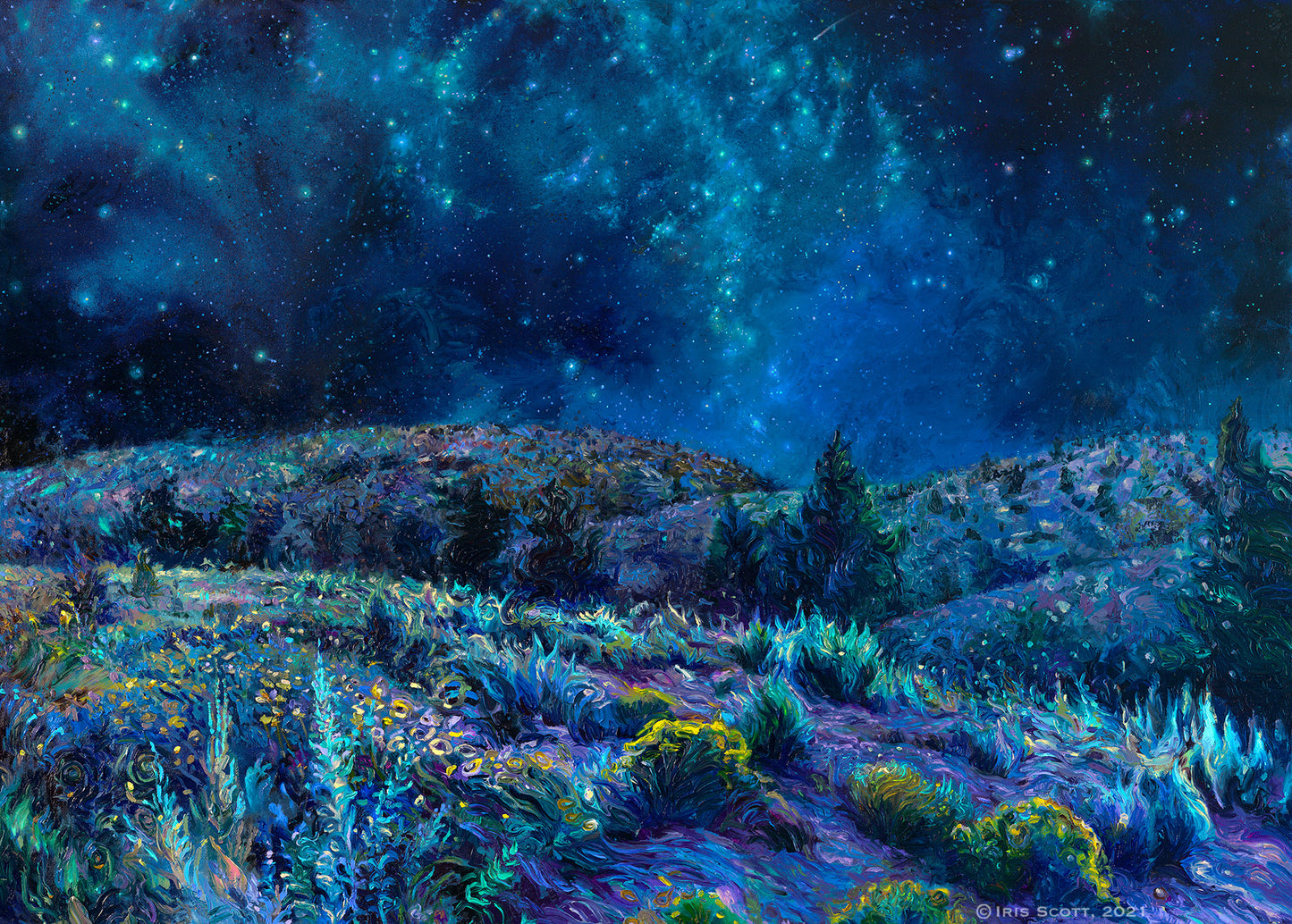 Sage and Time, 24x32 in, Limited Edition Giclée #6