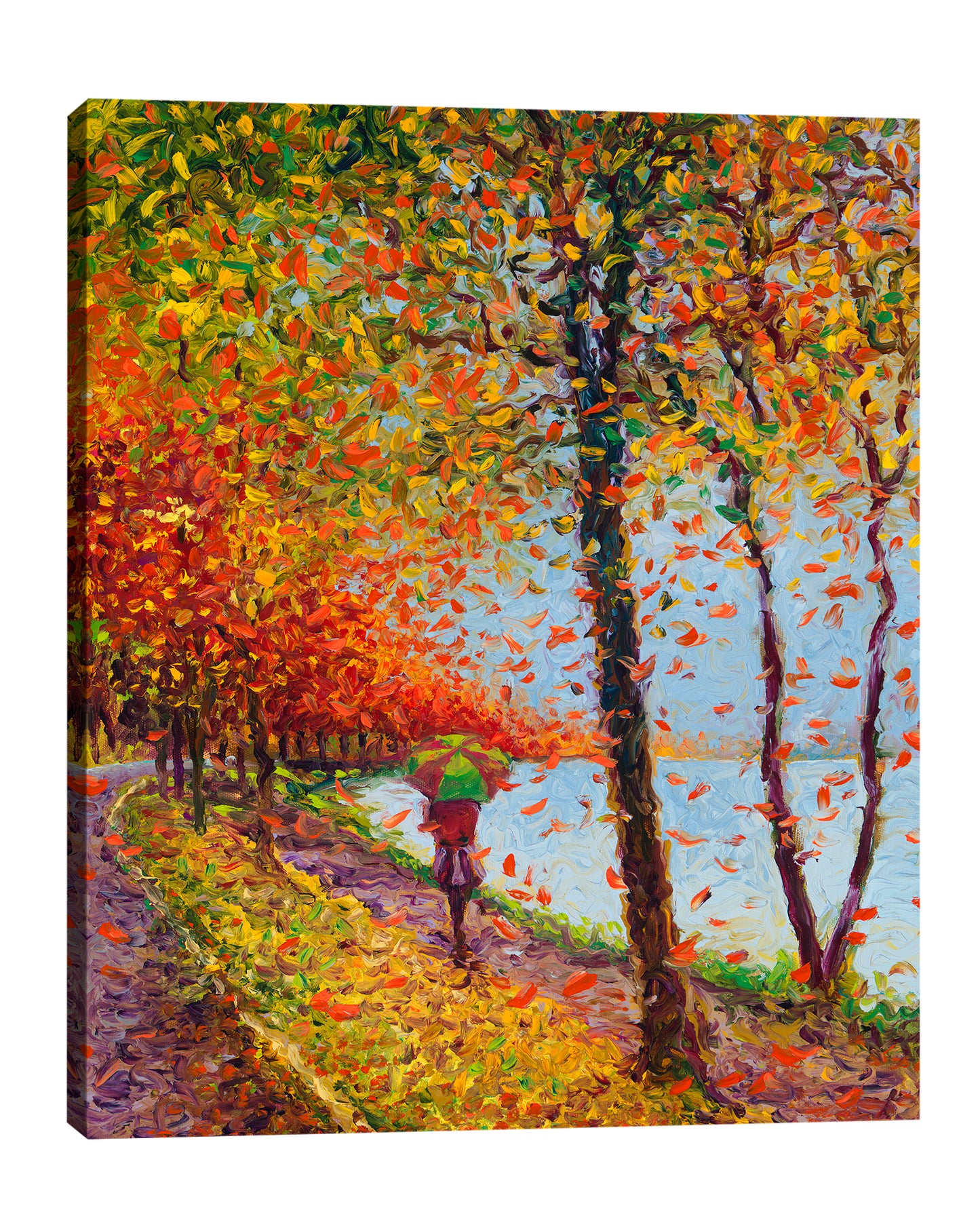 Emma Walks Lakeview | Canvas Print