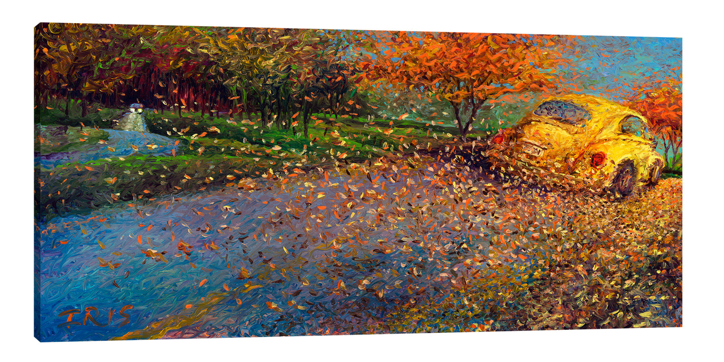 Volkswagen Yellow | Canvas Print