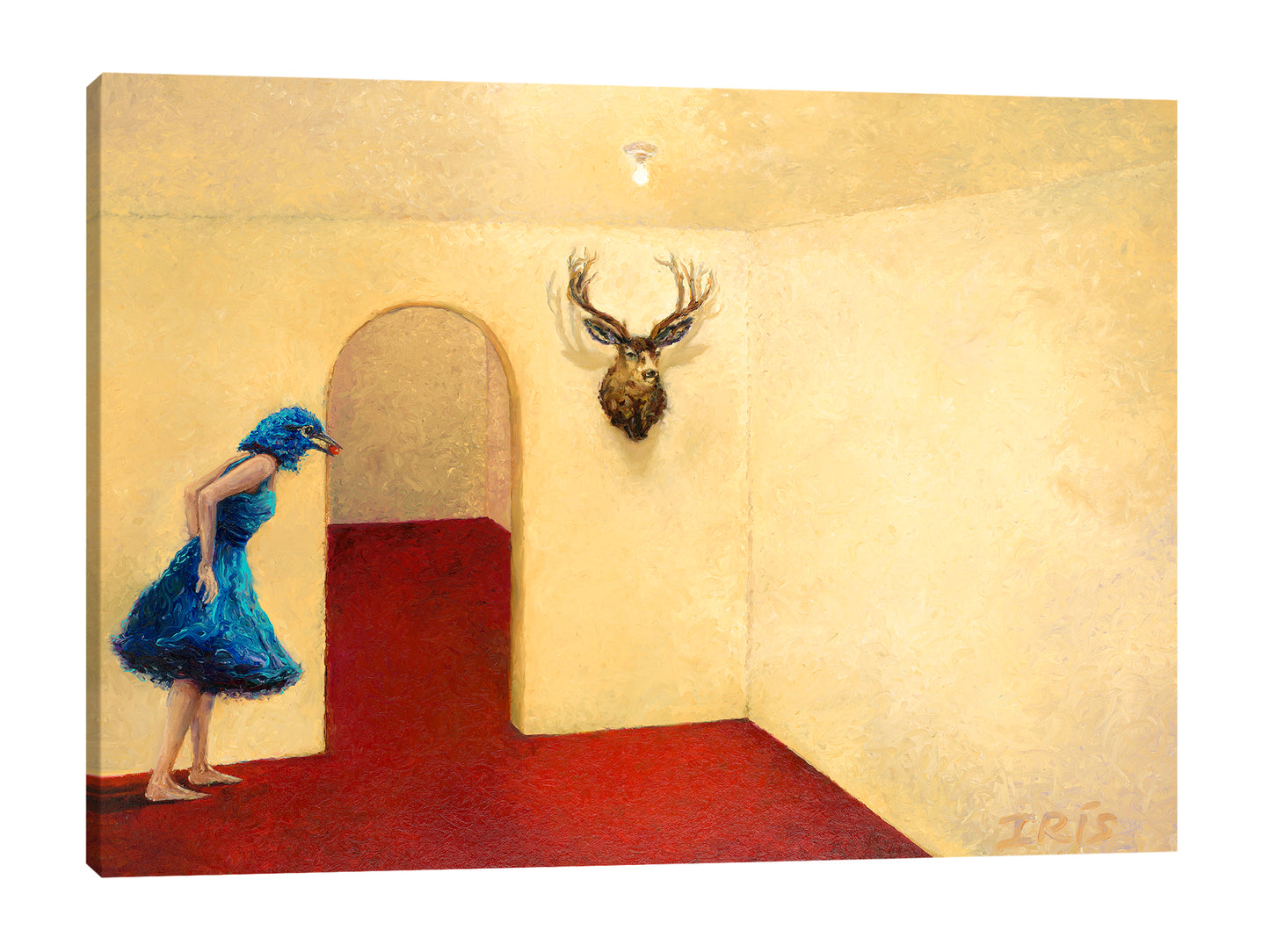Blue Bird | Canvas Print