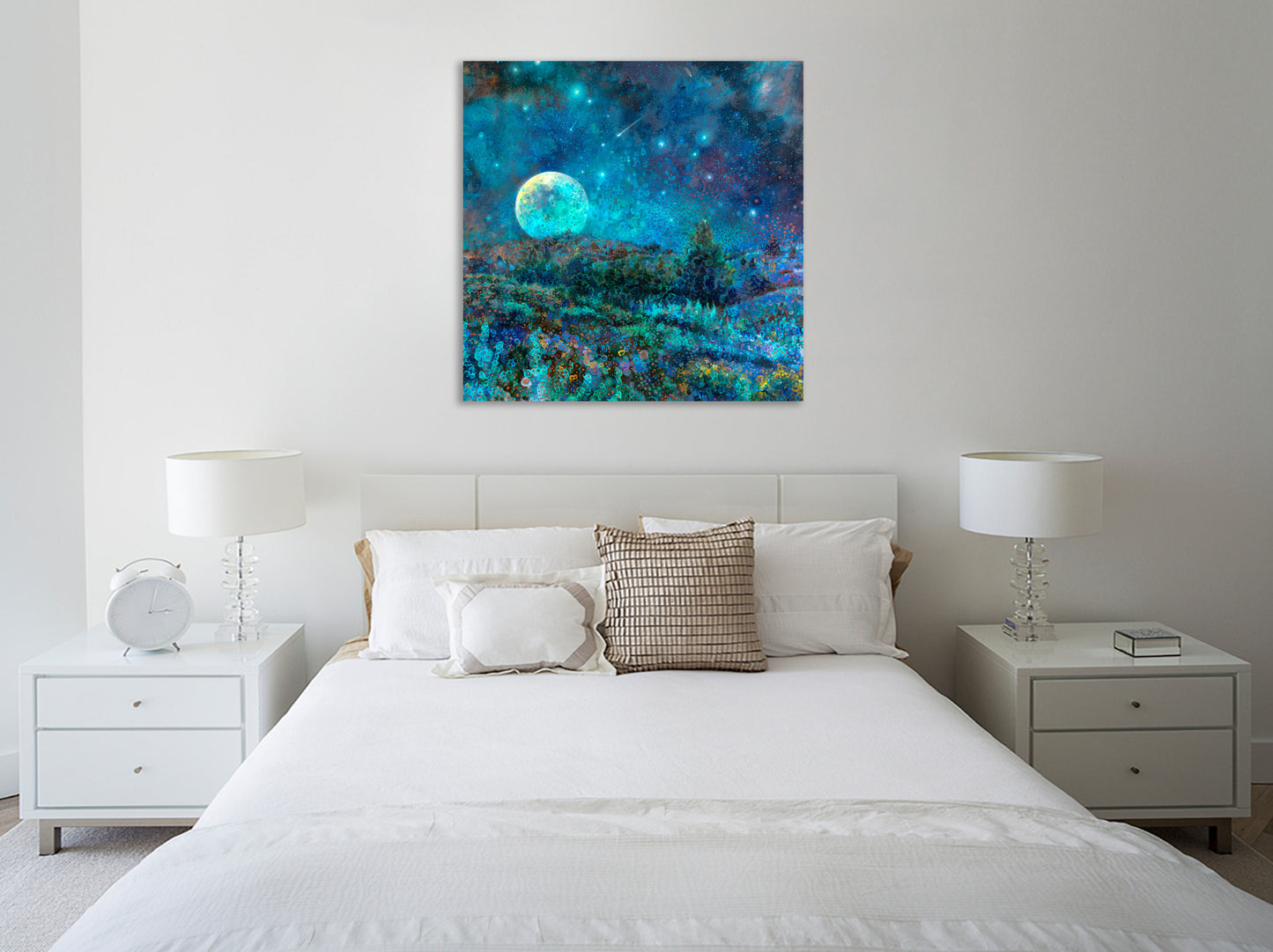 New Mexico Moonrise | Canvas Print