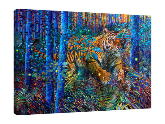 Tiger Fire | Canvas Print