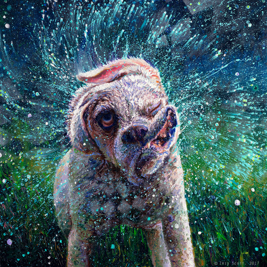 The Mandala Effect, 30x30 in, Limited Edition Giclée #1