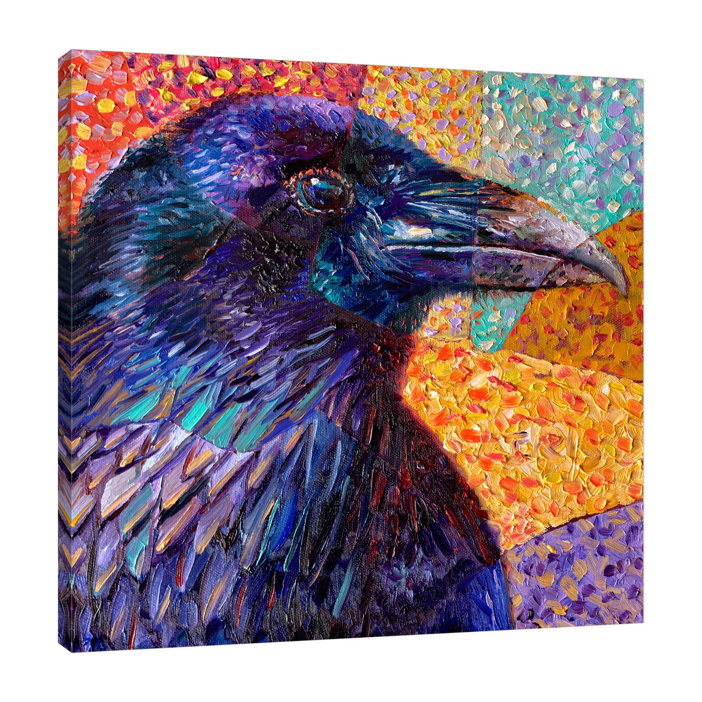 Kristin's Raven | Canvas Print