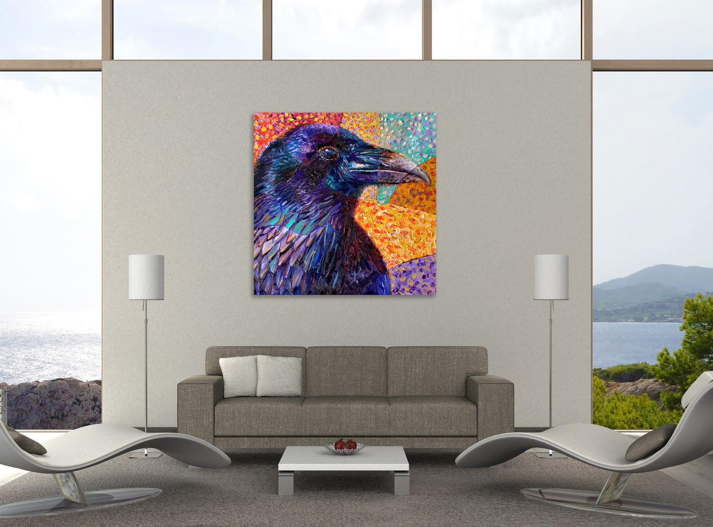 Kristin's Raven | Canvas Print