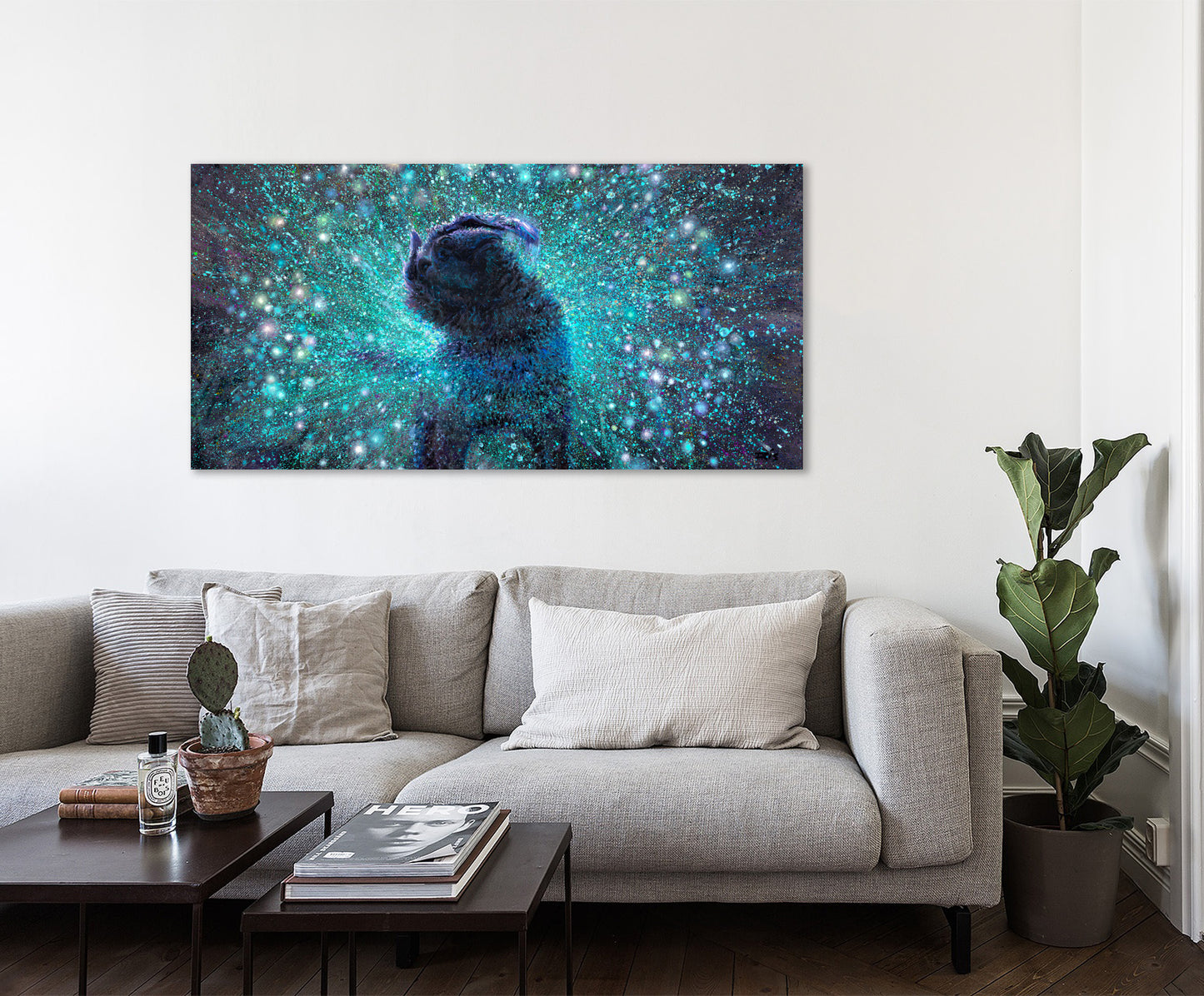 Spooky Action At A Distance | Canvas Print