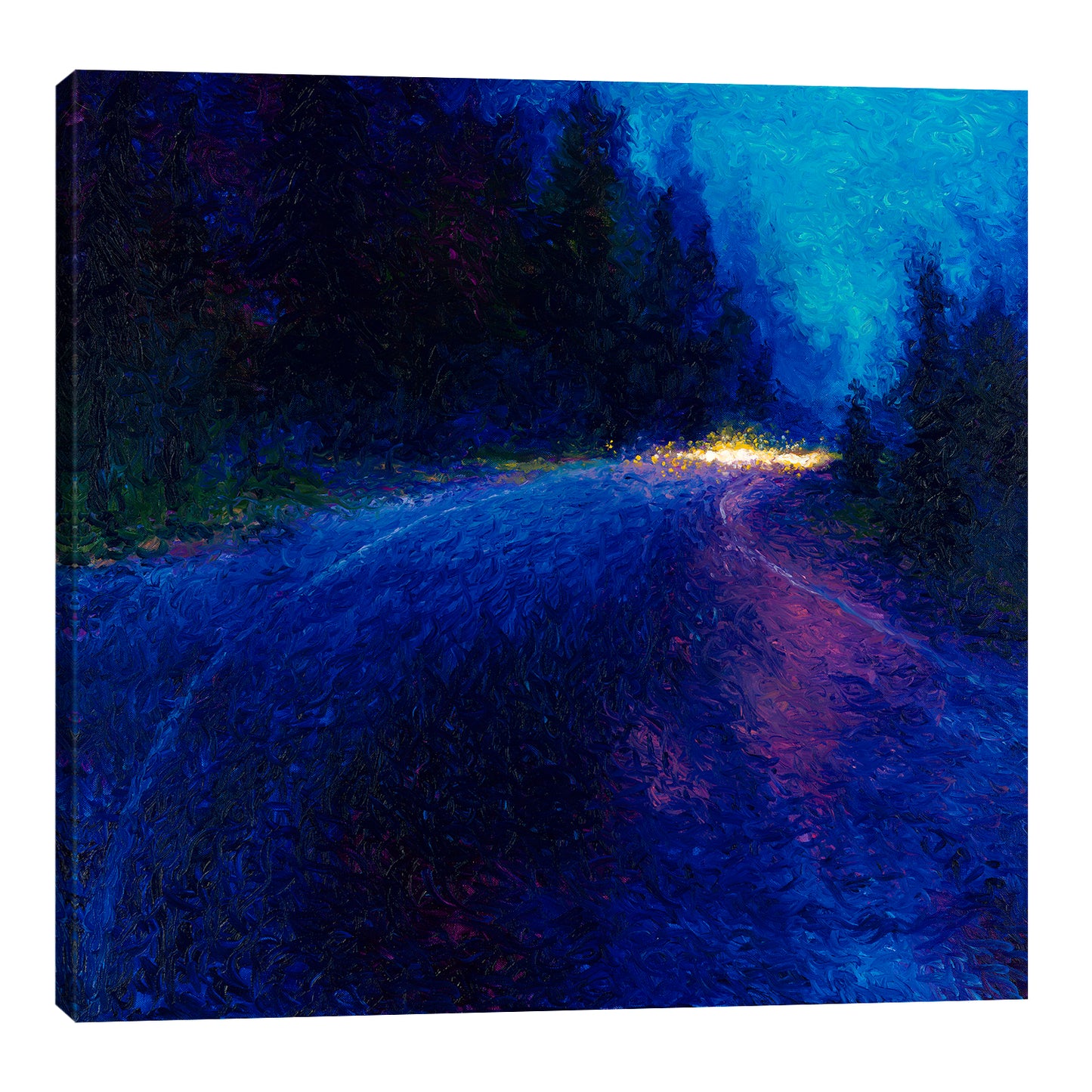 Cobalt Blue Drive | Canvas Print