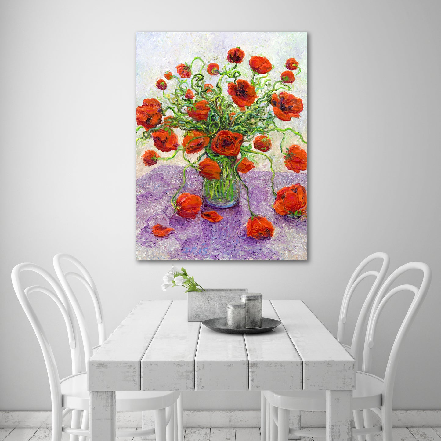 The Color Poppy | Canvas Print