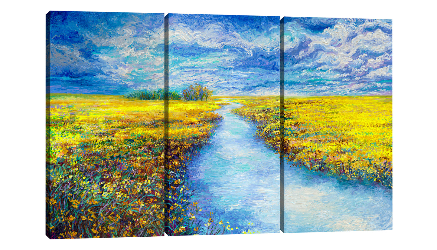 Wyoming (Triptych) | Canvas Print