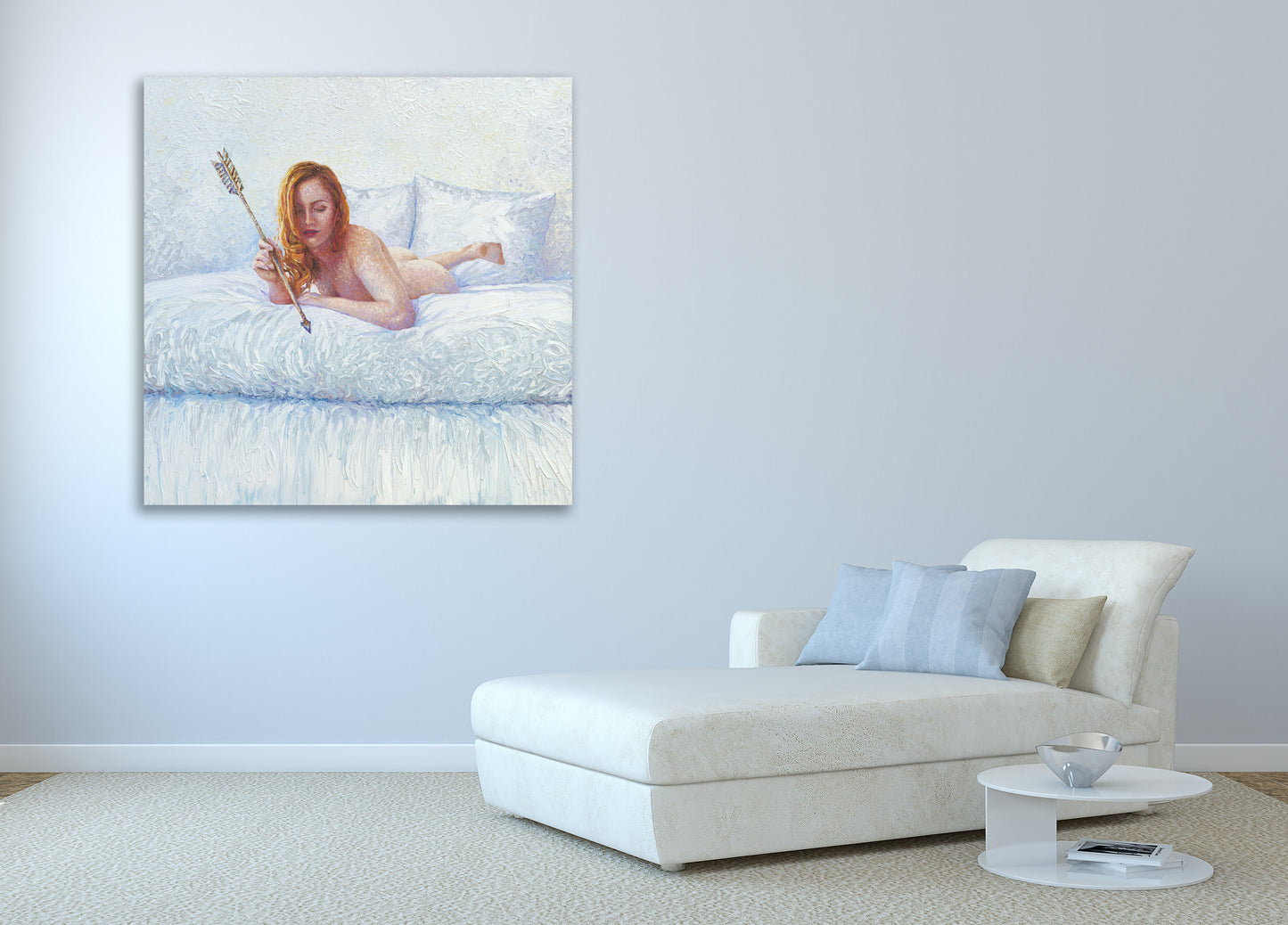 Cupid Alone | Canvas Print
