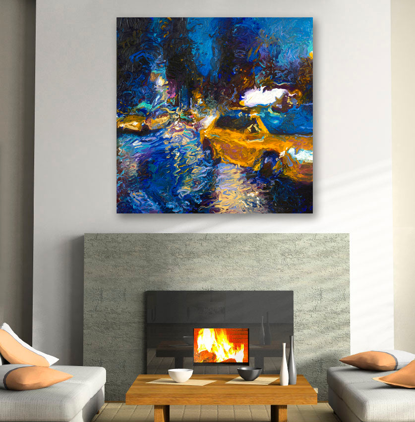 Sweet Glass Taxi | Canvas Print
