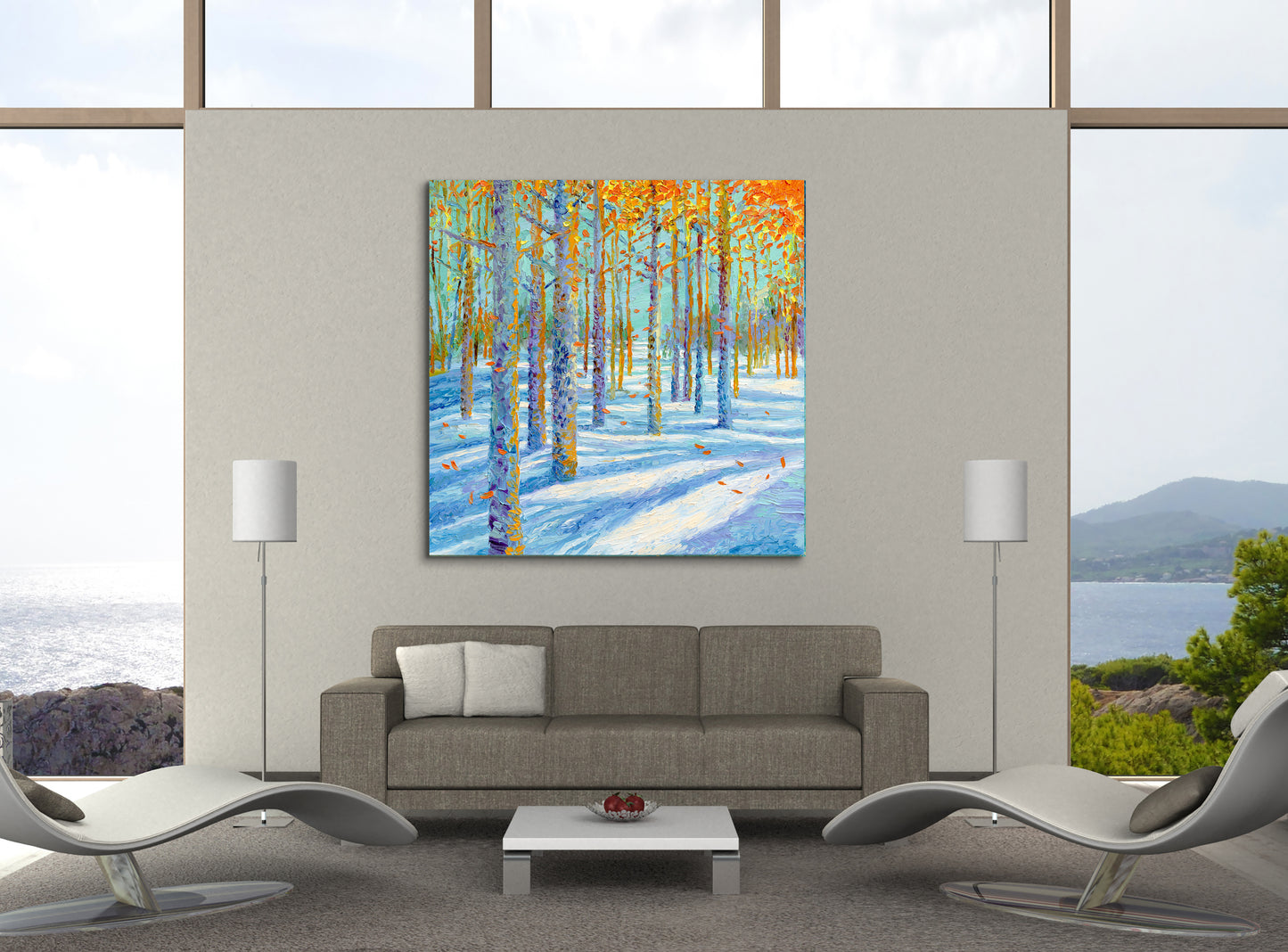 Frosted Fall | Canvas Print