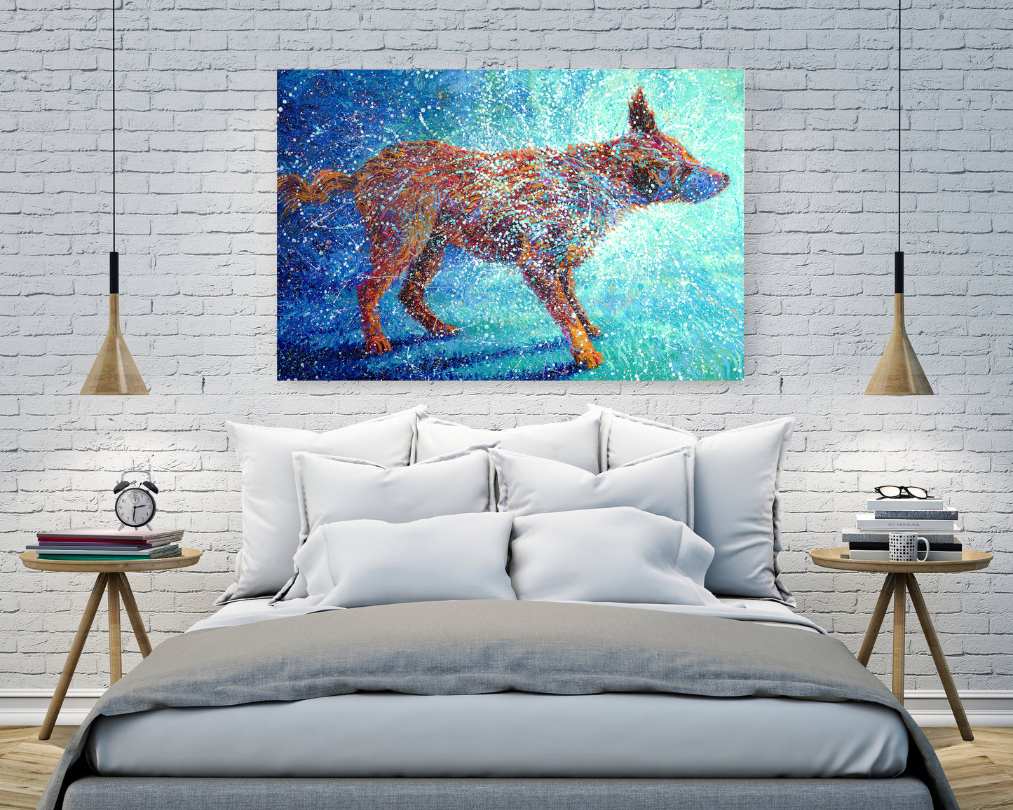 Shakin' Off The Cosmos | Canvas Print