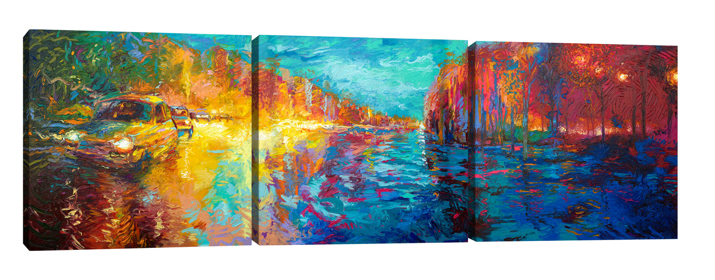 Kolkata (Triptych) | Canvas Print