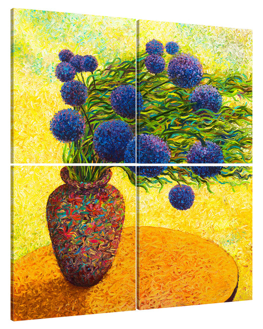 Arrangea Hydrandea (4 panel) | Canvas Print Guest