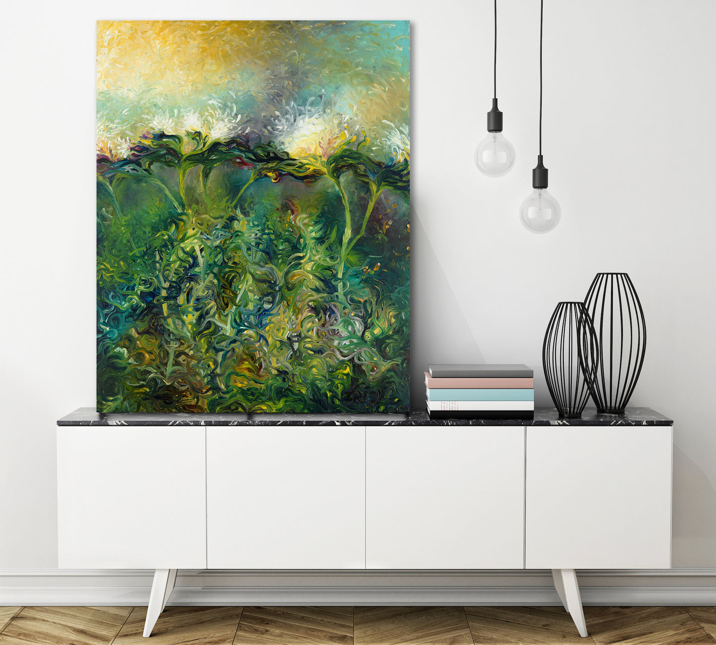 Artichoke Bloom | Canvas Print