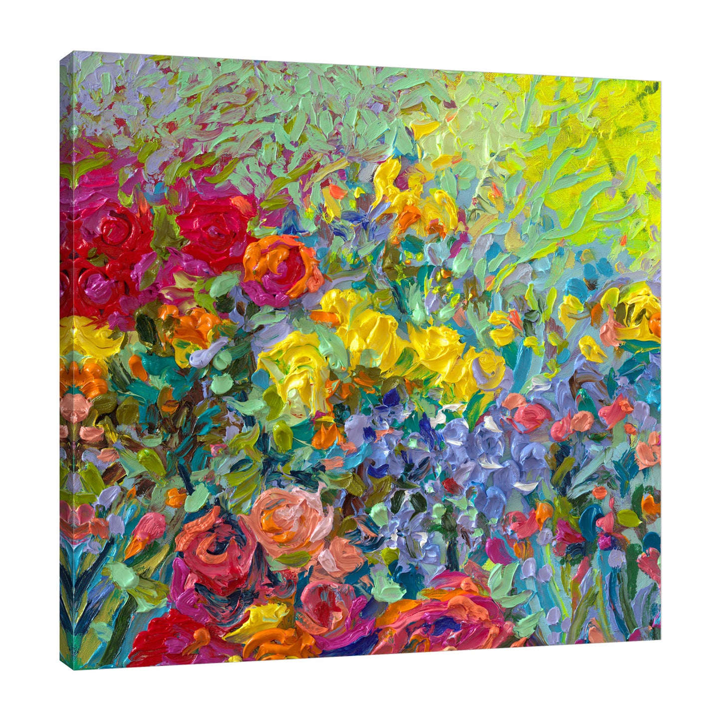 Clay Flowers | Canvas Print