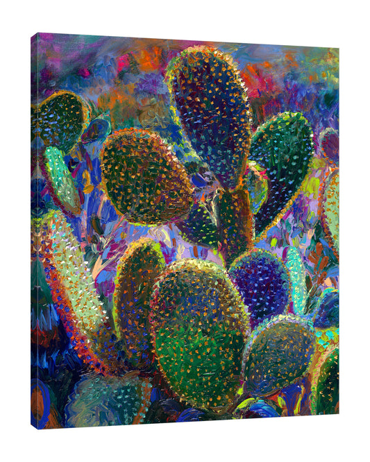 Cactus Nocturnus | Canvas Print